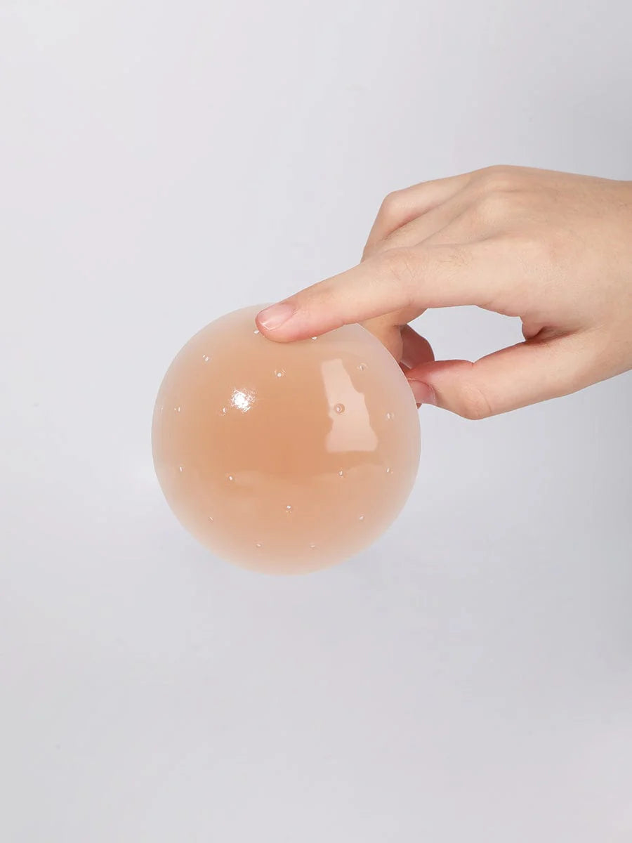  No-Show Adhesive Reusable Nipple Covers for Strapless Dress