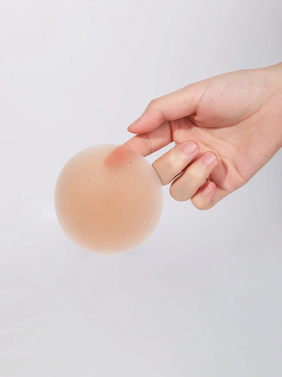 No-Show Adhesive Reusable Nipple Covers for Strapless Dress