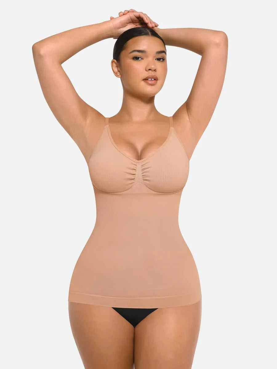 Wholesale Seamless Bust Support Waist and Abdomen Control Shape Tank Top