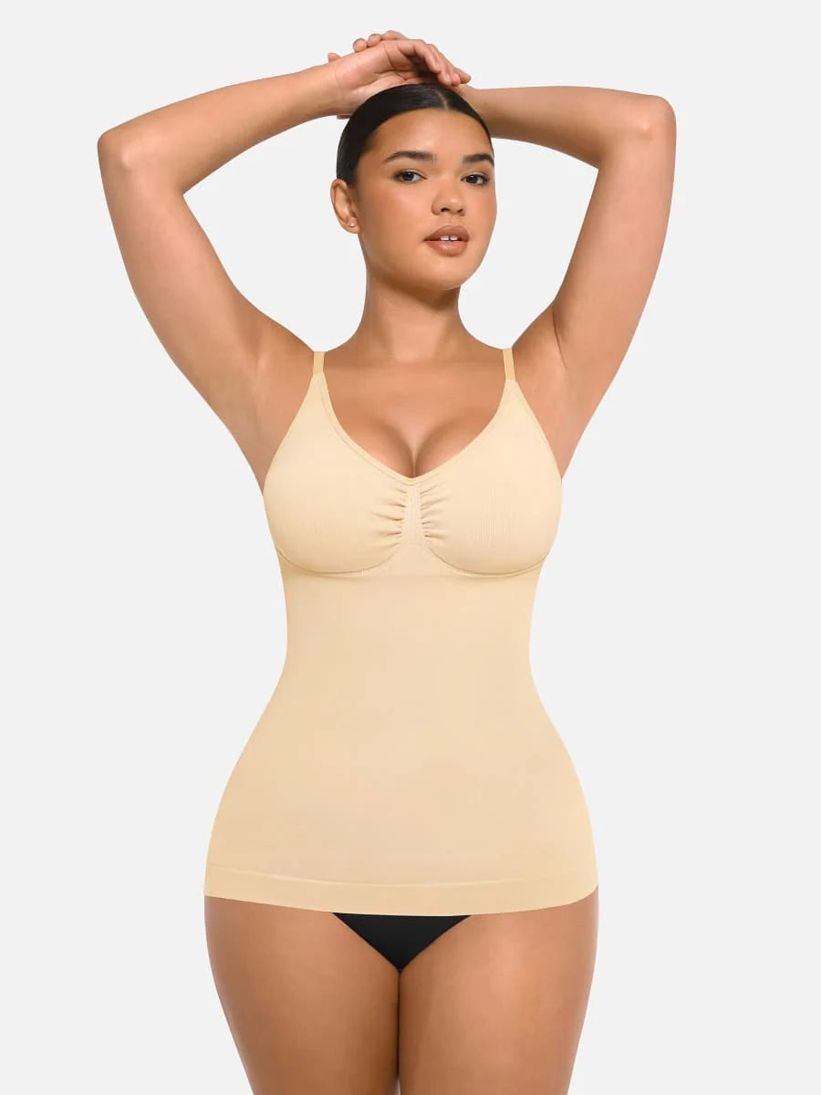 Wholesale Seamless Bust Support Waist and Abdomen Control Shape Tank Top