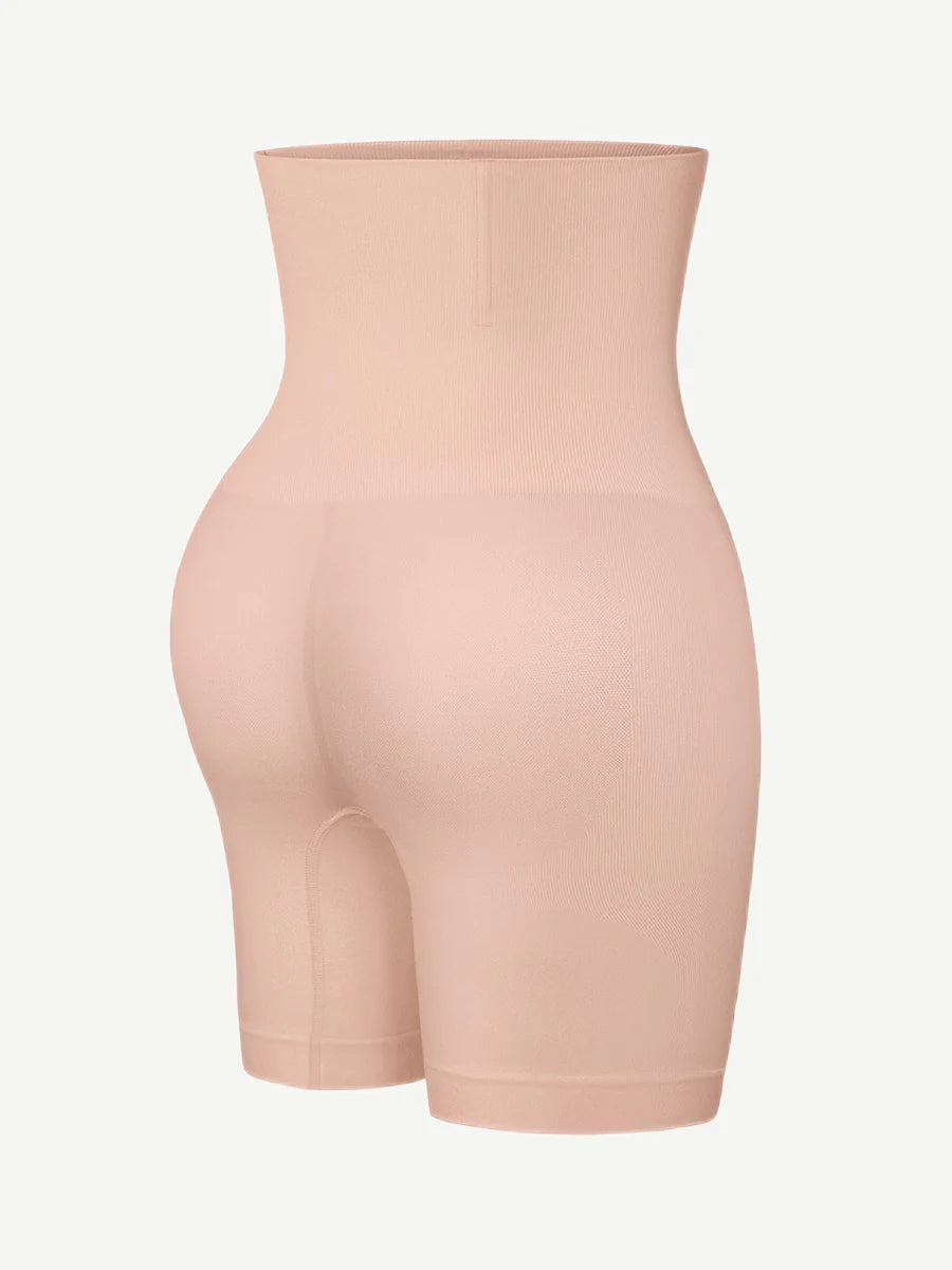Wholesale Seamless Double-Layer Tummy Panel 4 Steel Bones Shapewear Shorts