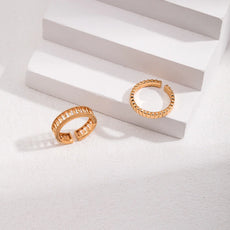 Grid Daily Open Ring