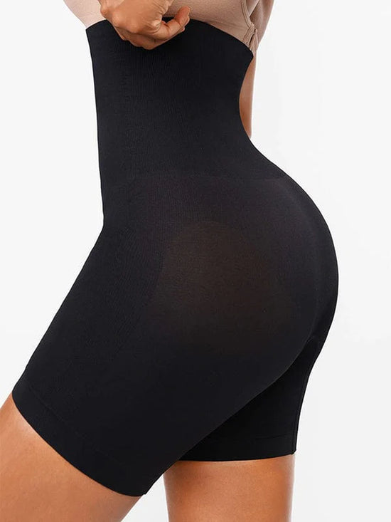 Wholesale Seamless Double-Layer Tummy Panel 4 Steel Bones Shapewear Shorts