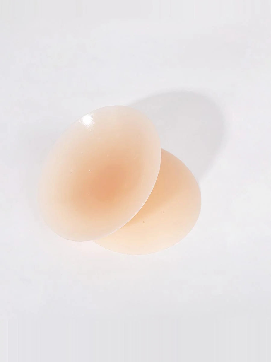  No-Show Adhesive Reusable Nipple Covers for Strapless Dress