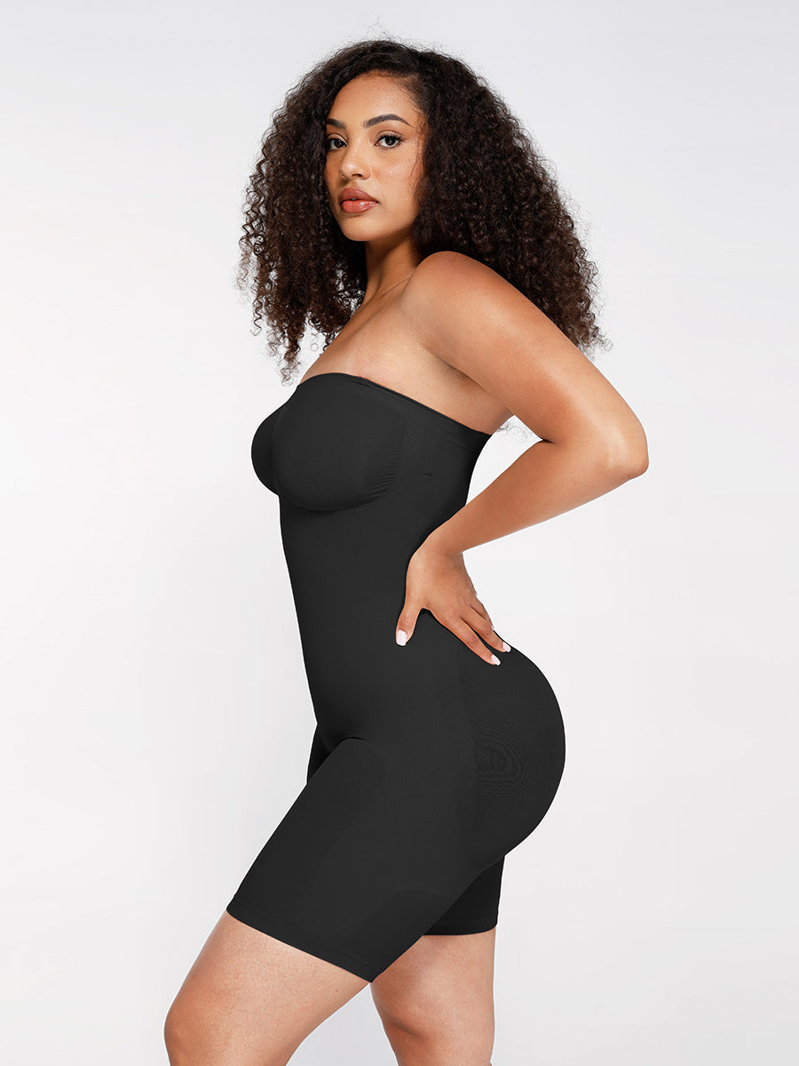 Wholesale Seamless Sculpt Strapless Butt Lifting Tummy Control Shapewear