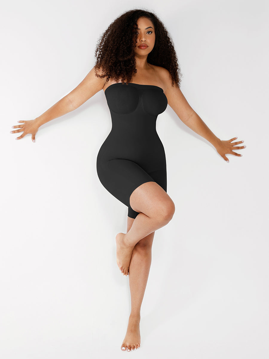 Wholesale Seamless Sculpt Strapless Butt Lifting Tummy Control Shapewear