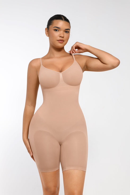 Wholesale Seamless Sculpt Mid-Thigh Butt Lifter Full Body Shaper