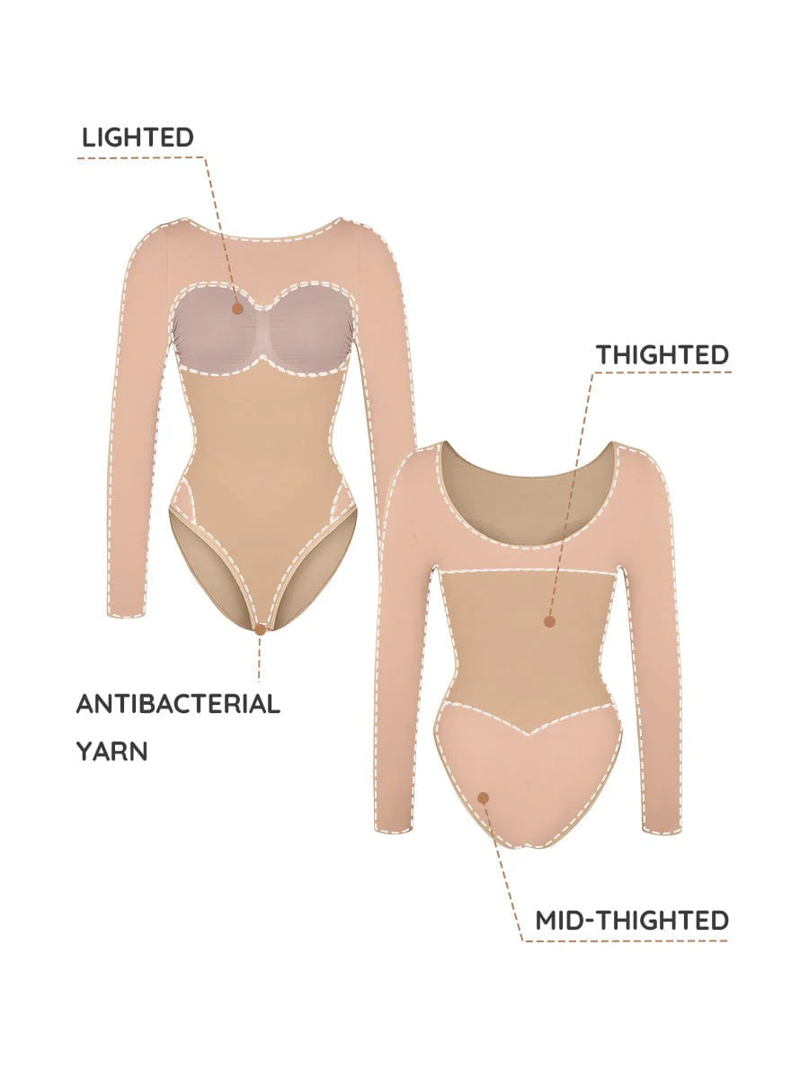 Wholesale Seamless Bust Support Waist Cinching Tummy Control Bodysuit