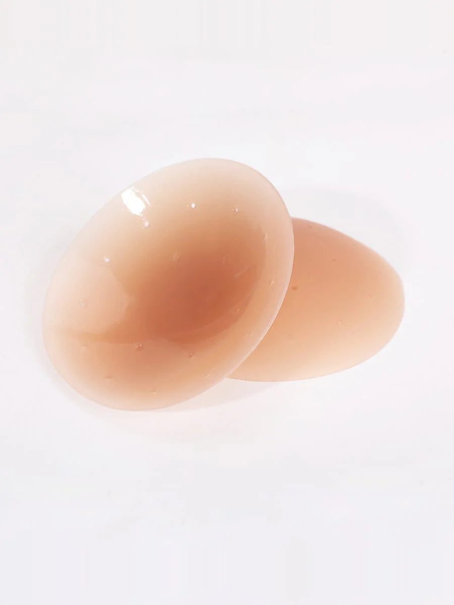  No-Show Adhesive Reusable Nipple Covers for Strapless Dress