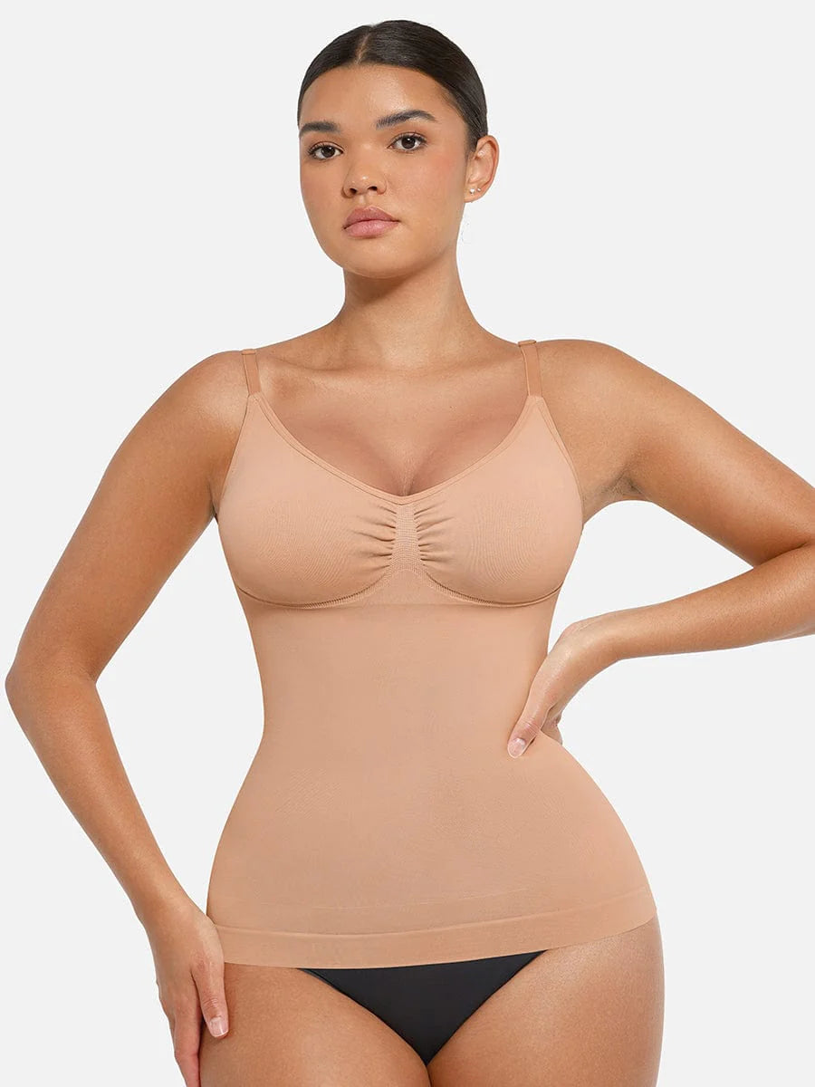 Wholesale Seamless Bust Support Waist and Abdomen Control Shape Tank Top