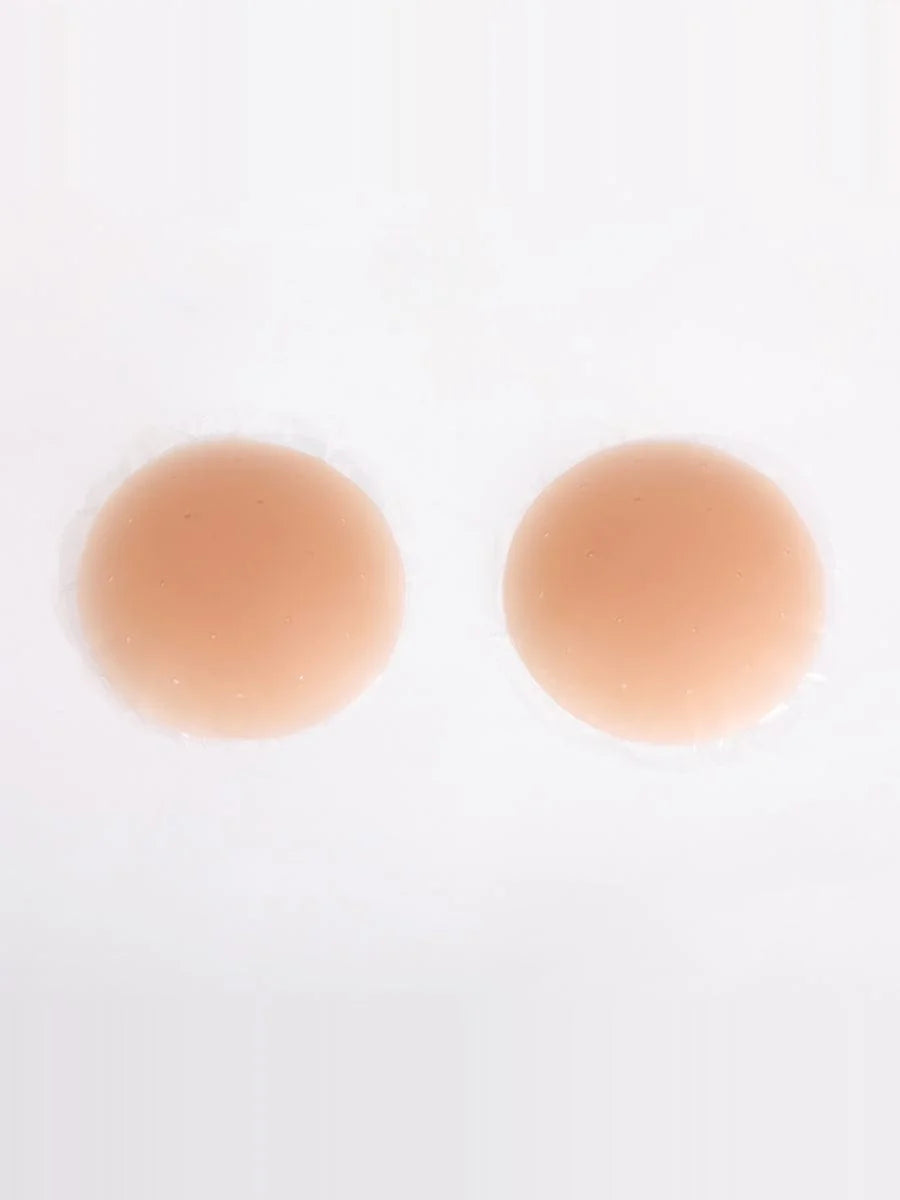  No-Show Adhesive Reusable Nipple Covers for Strapless Dress