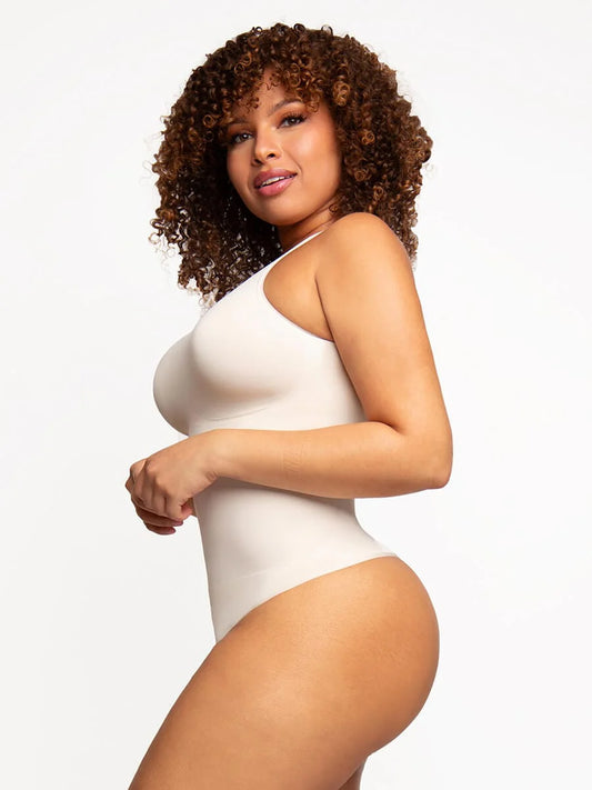 Wholesale 🌿 Eco-Friendly Seamless Outer Crew Thong Bodysuit