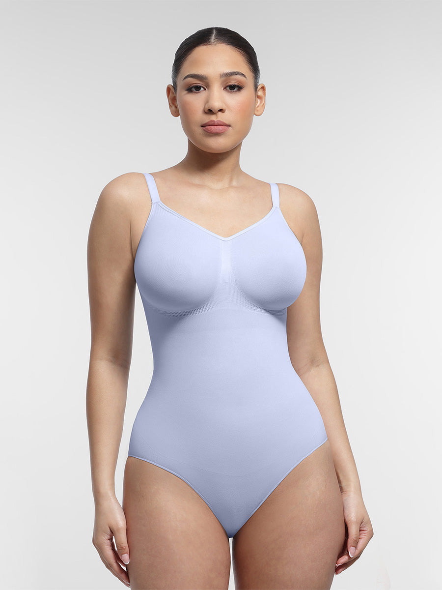  Seamless Chest Support Waist Control Shapewear Bodysuit