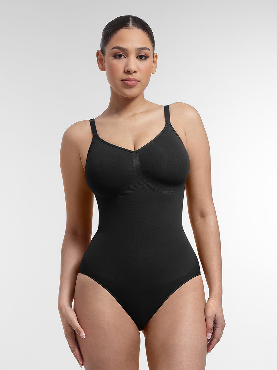  Seamless Chest Support Waist Control Shapewear Bodysuit