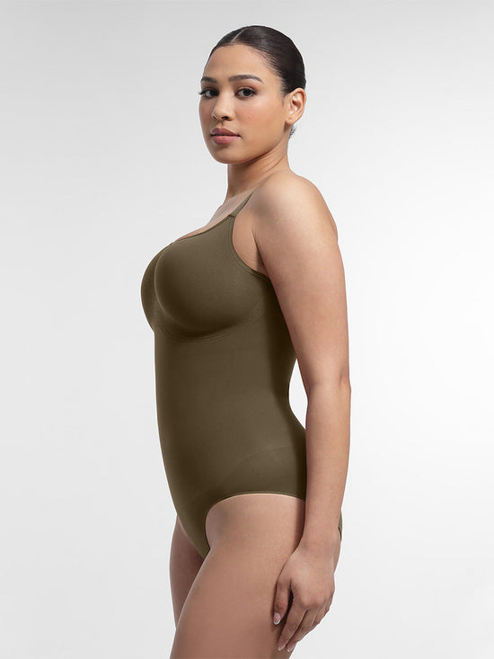 Seamless Chest Support Waist Control Shapewear Bodysuit