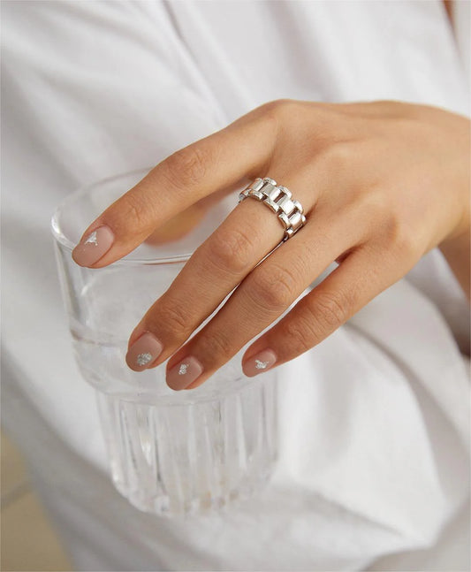 Watch Band Link Ring