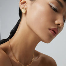 Cat'S Eye Stone Earrings