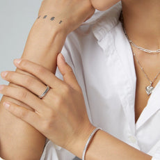 Grid Daily Open Ring