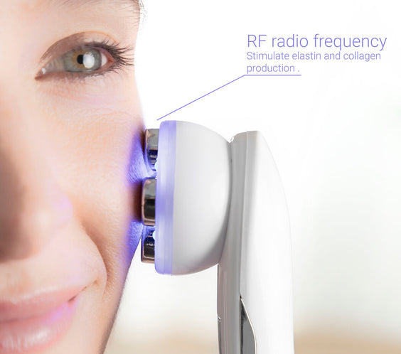 Facial Massager with Radiofrequency, Phototherapy and Electrostimulation Wace