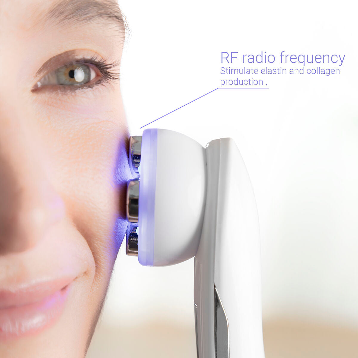 Facial Massager with Radiofrequency, Phototherapy and Electrostimulation Wace