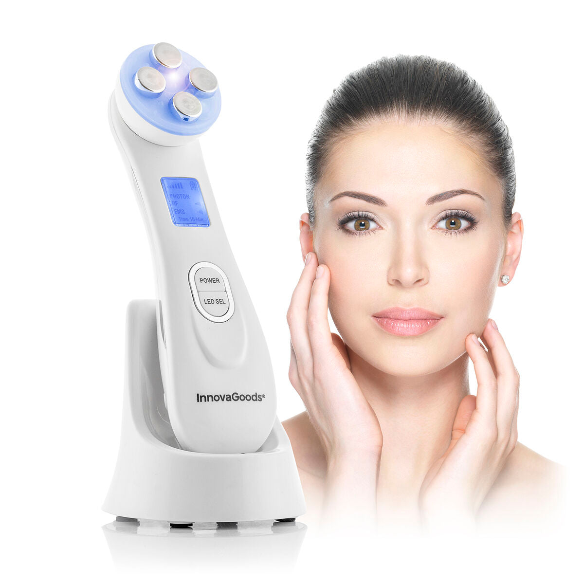 Facial Massager with Radiofrequency, Phototherapy and Electrostimulation Wace