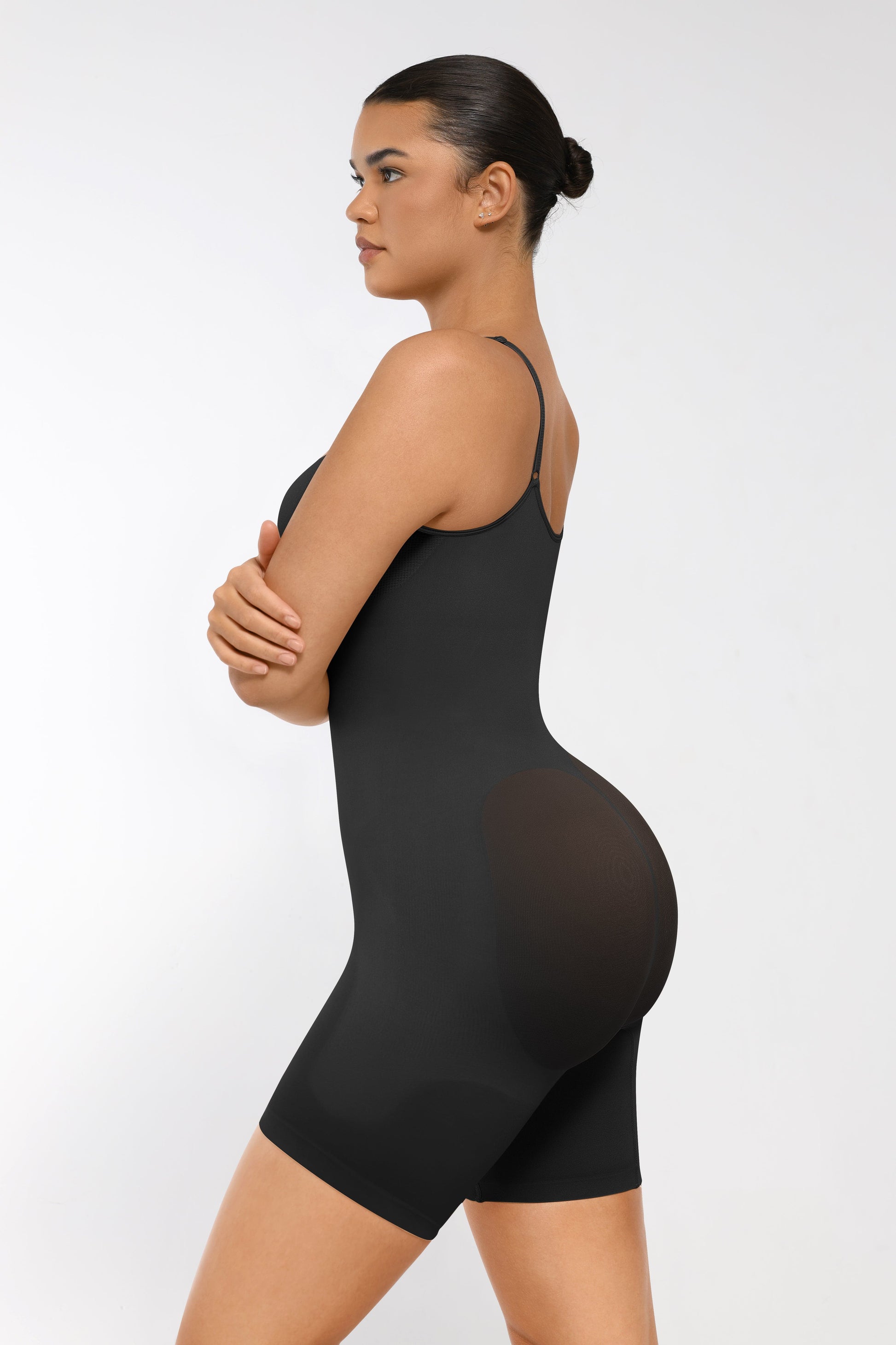 Wholesale Seamless Sculpt Mid-Thigh Butt Lifter Full Body Shaper