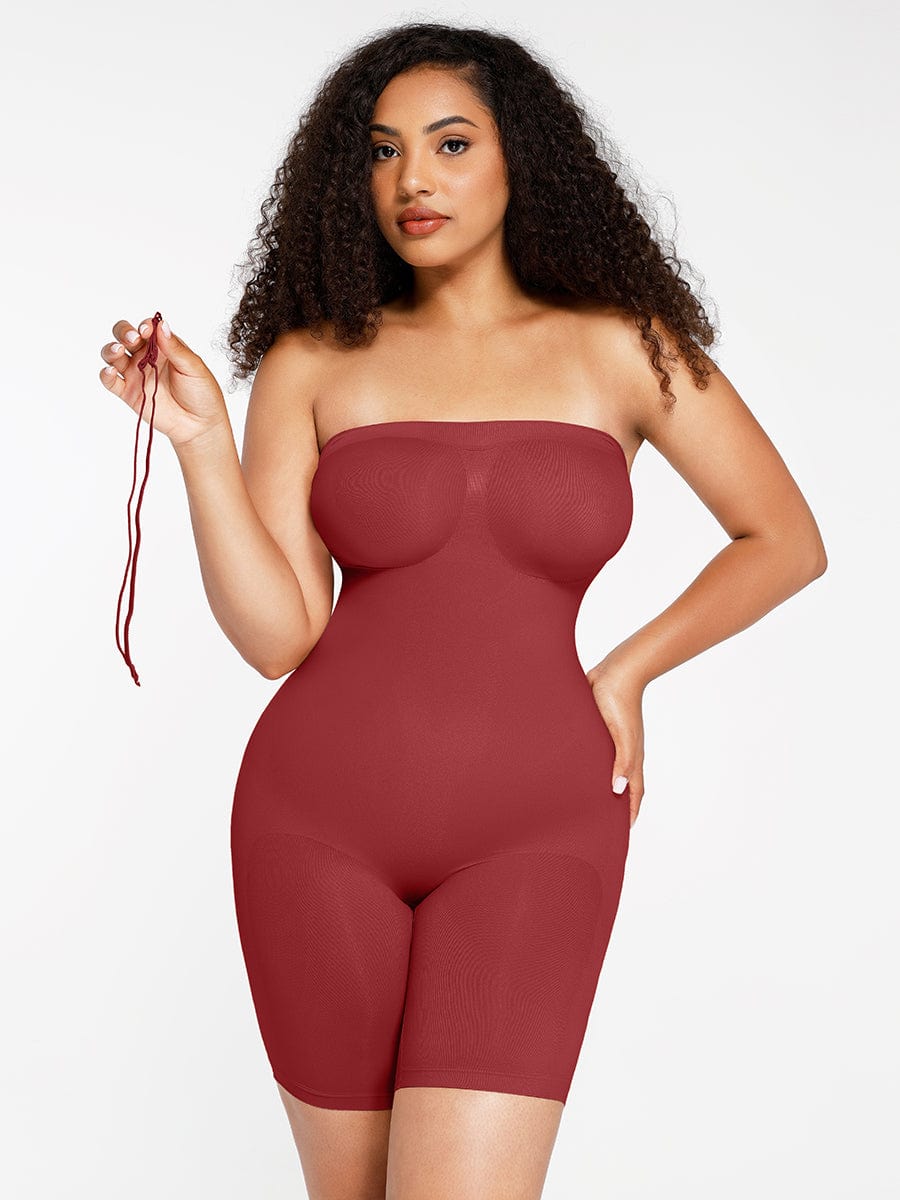 Wholesale Seamless Sculpt Strapless Butt Lifting Tummy Control Shapewear