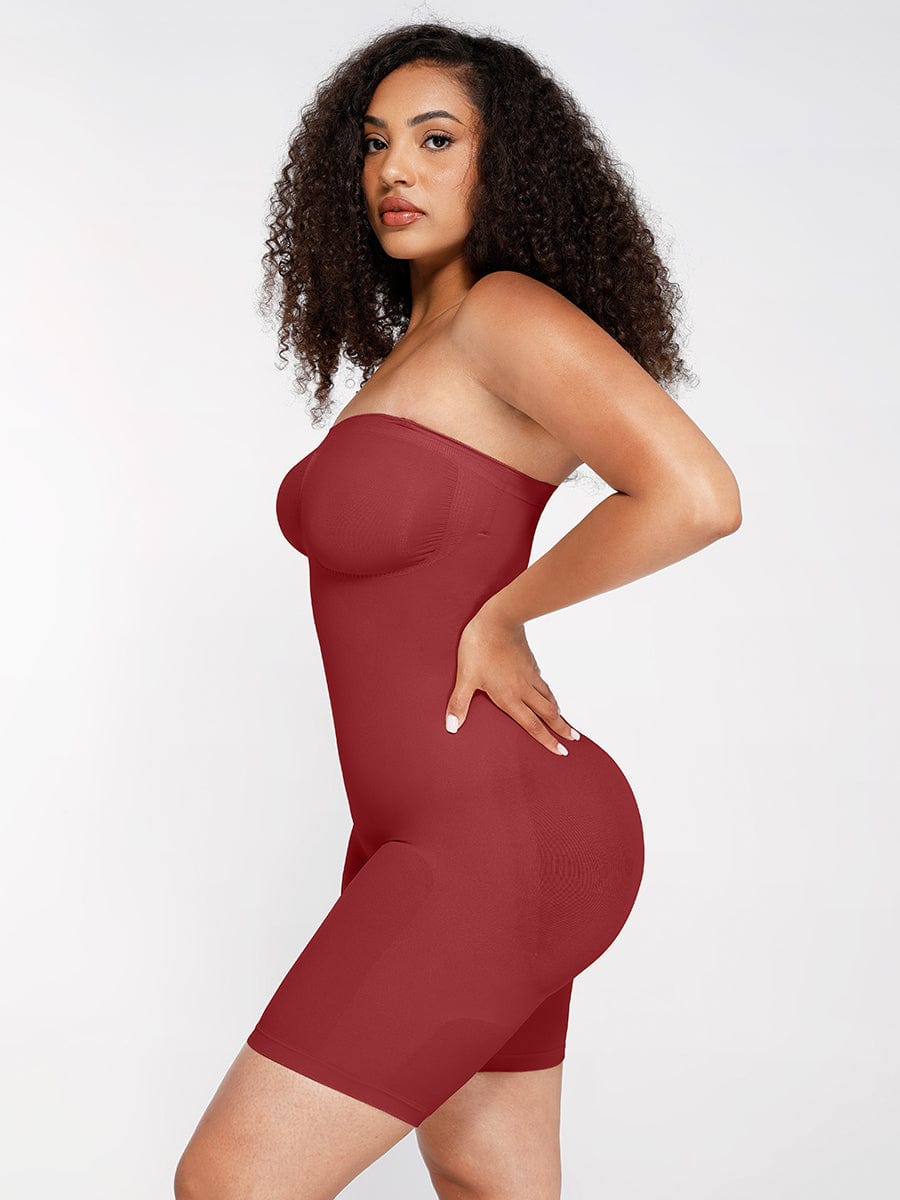 Wholesale Seamless Sculpt Strapless Butt Lifting Tummy Control Shapewear