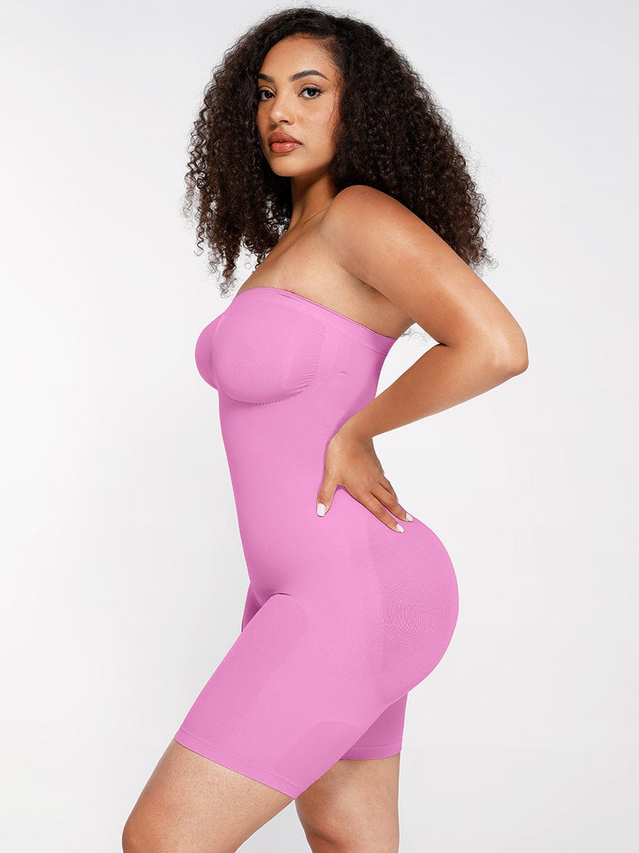 Wholesale Seamless Sculpt Strapless Butt Lifting Tummy Control Shapewear