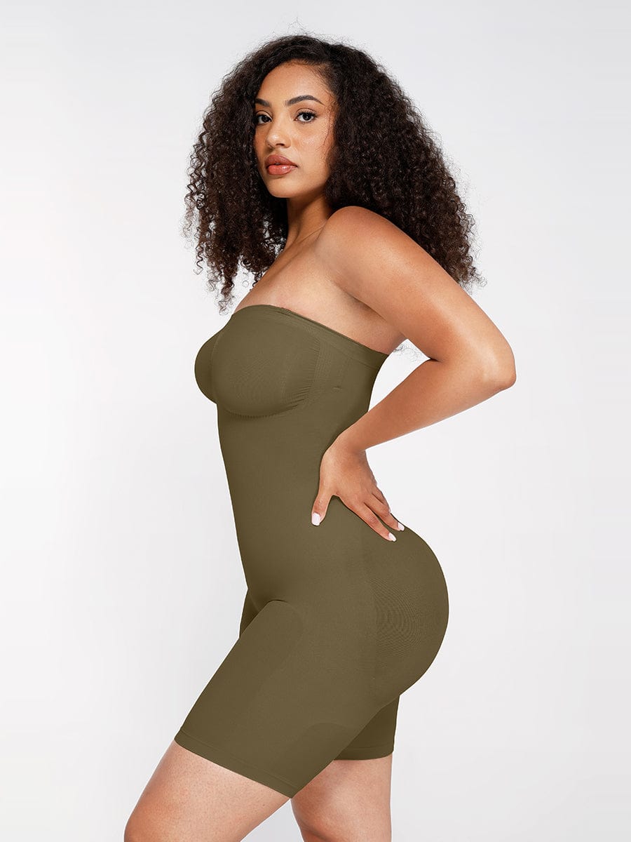 Wholesale Seamless Sculpt Strapless Butt Lifting Tummy Control Shapewear